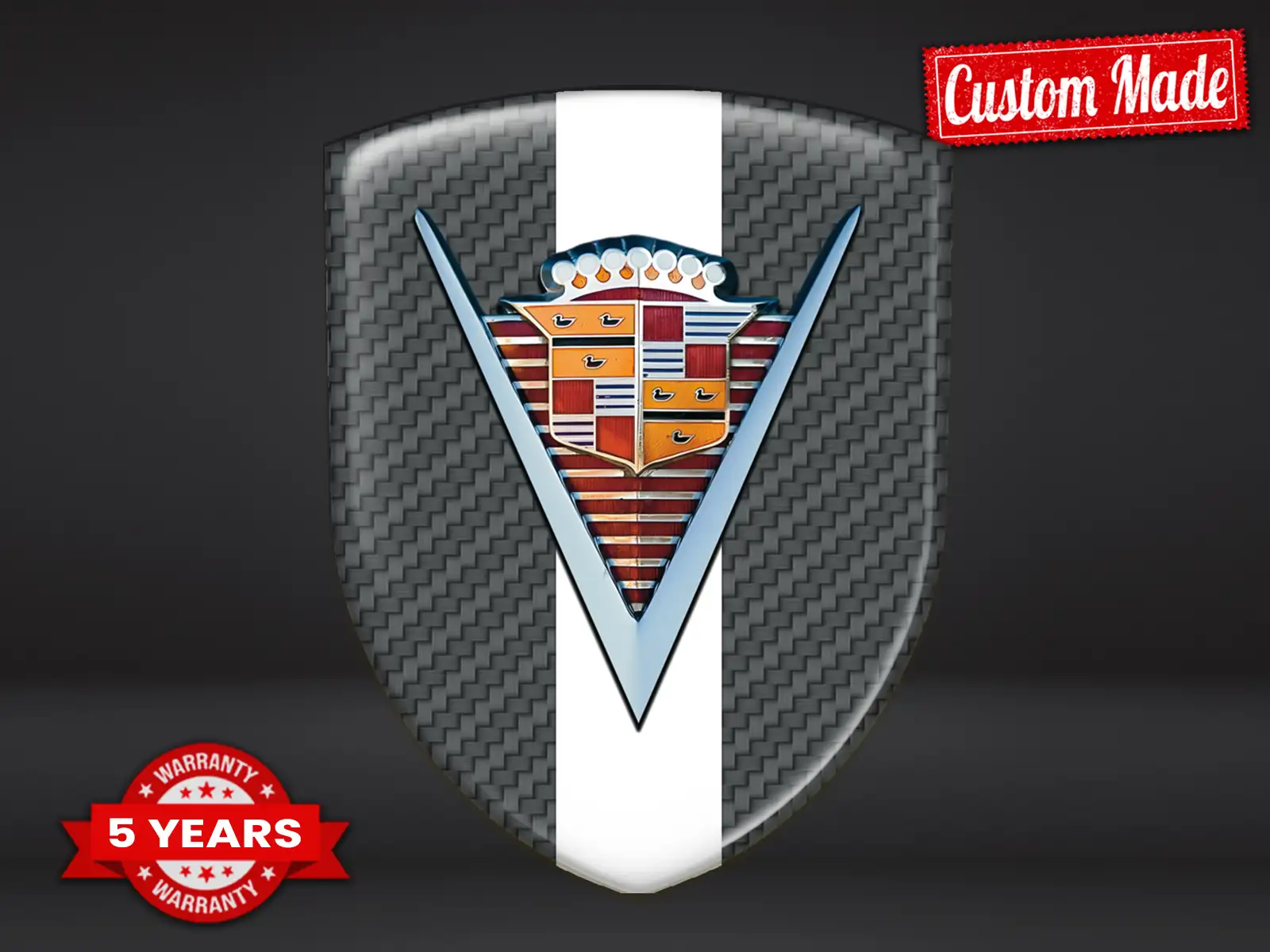 Cadillac Autofenstersticker Robust Universal Hochwertig